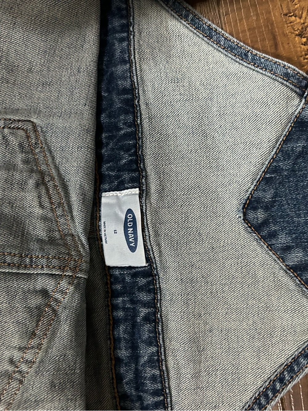 Old Navy Blue Denim Overalls - Picture 4 of 4